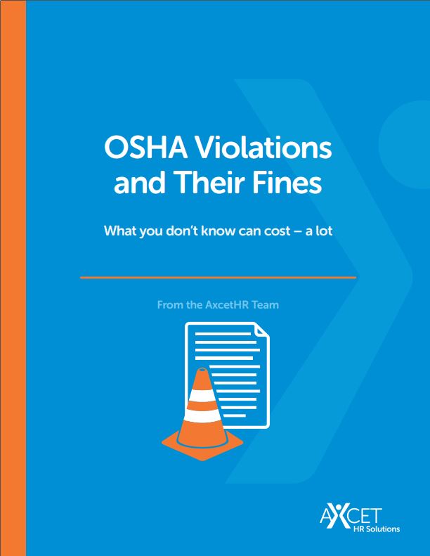 OSHA Quick Reference Guide to Violations and their Fines